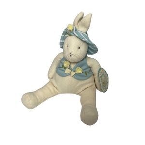 Hallmark Bunnies By The Bay Buttercup Plush Bunny 13" Stuffed Animal